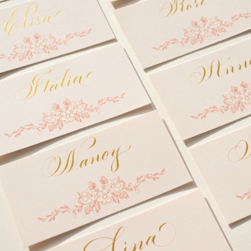G Designers Calligraphy Place Cards PC10