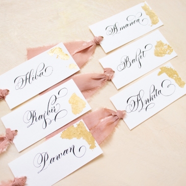 G Designers Calligraphy Place Cards PC19