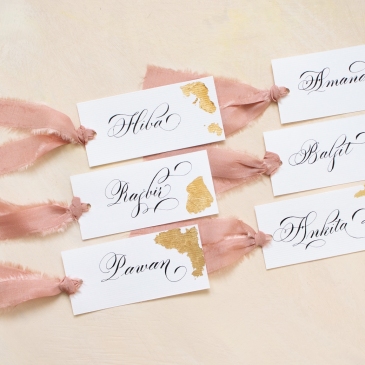 G Designers Calligraphy Place Cards PC20