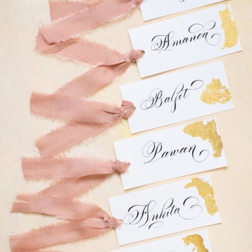 G Designers Calligraphy Place Cards PC21