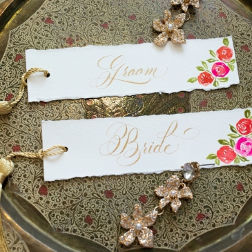 G Designers Calligraphy Place Cards PC8